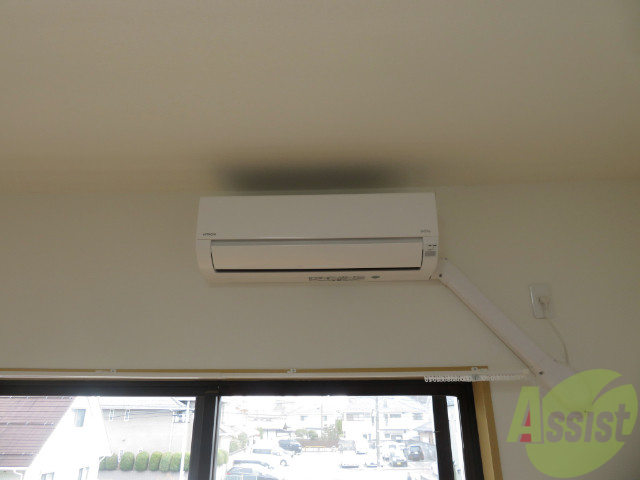 その他設備　エアコンが付いて入居のその日から快適ですね。