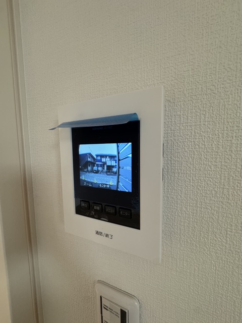 セキュリティ　来訪者を確認できるＴＶモニターホン♪