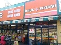 ドラックストア　ドラッグセガミ井高野店（ドラッグストア）まで534m