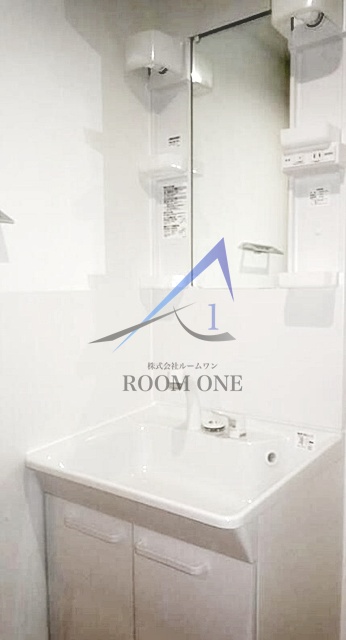 洗面設備　洗面台です。