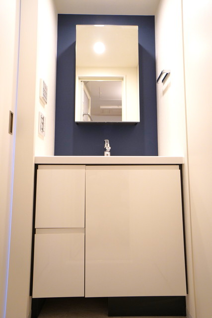 洗面設備　※写真は同タイプ住戸です。