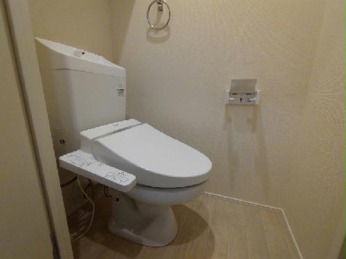 トイレ　温水洗浄便座設置