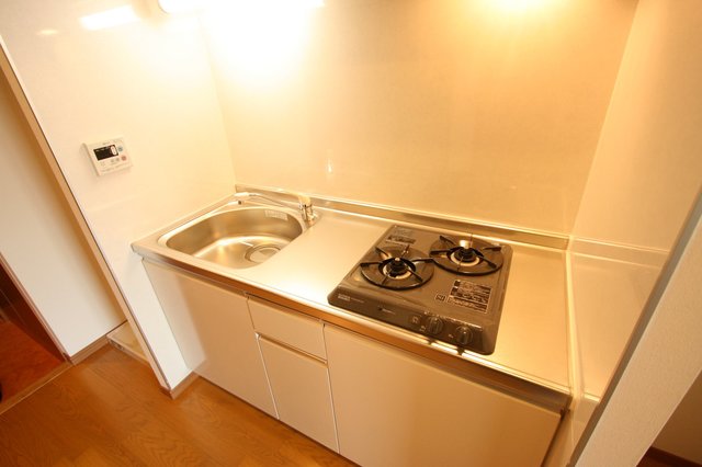 キッチン　２口コンロで料理も捗る♪