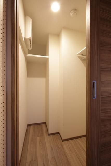 収納　ちょっとした収納スペースも充実しています