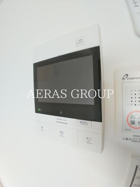 セキュリティ　モニター付きインターホン