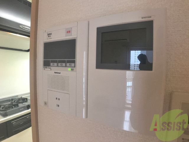その他　インターフォンです。来客があってもすぐ確認できます。