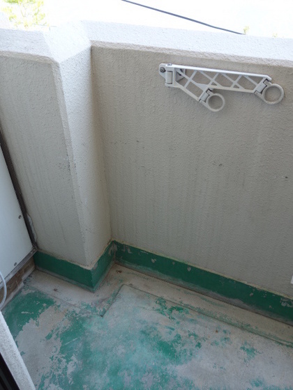 バルコニー　※他の部屋の写真です