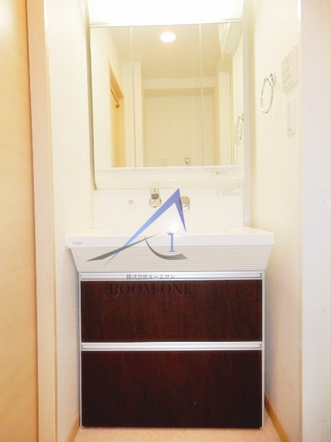 洗面設備　洗面台です。