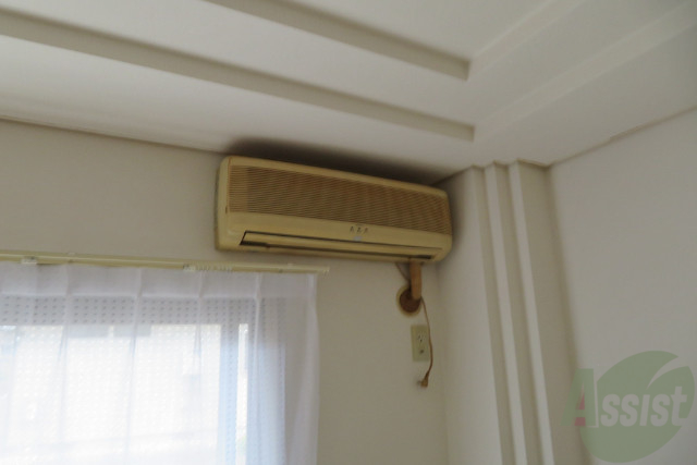 その他設備　エアコンも付いてますね～春夏秋冬快適です。