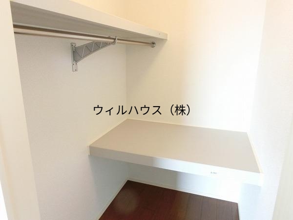 収納　ウォークインクローゼット！