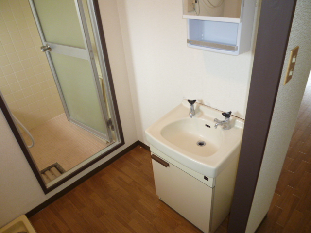 洗面設備　別の部屋の写真です