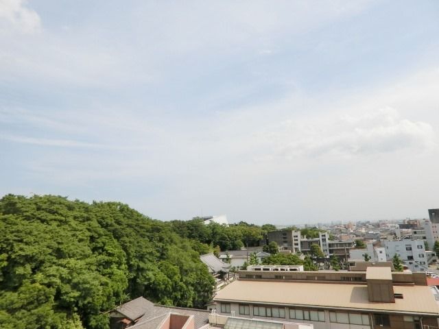 眺望　バルコニーからの景色です。