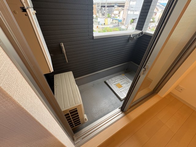 バルコニー　バルコニーがあります