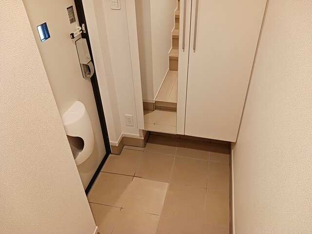 玄関　落ち着いた玄関です