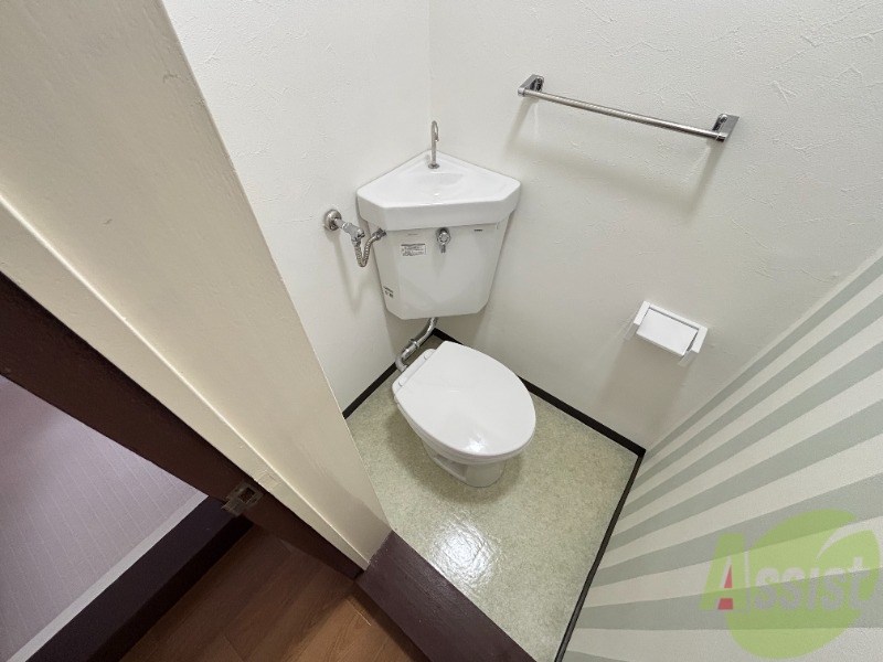 洗面設備　快適に使用できる、清潔感にこだわったトイレです。
