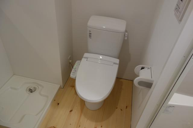 トイレ　トイレもきれいです