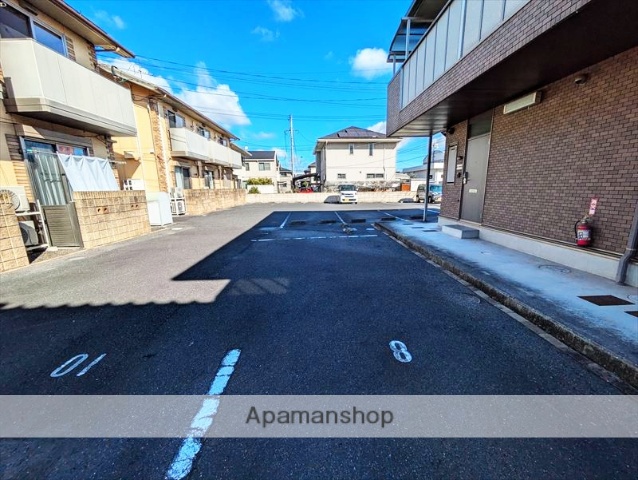 駐車場　眺望