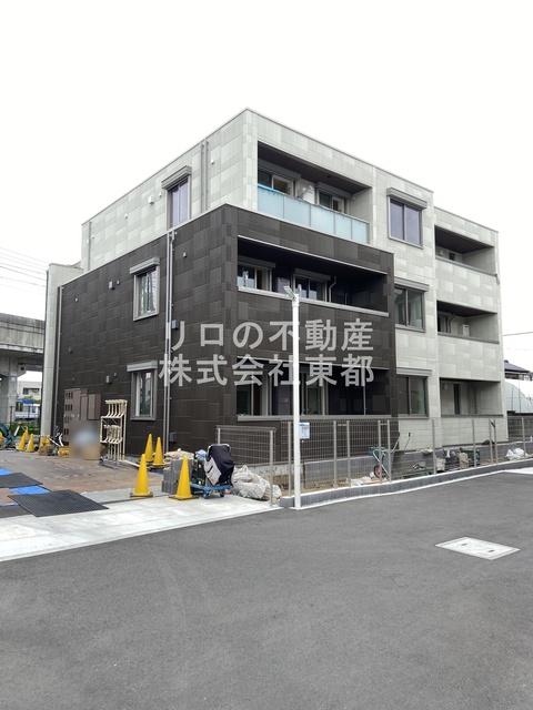 建物外観　※建築中のため実際の建物と設備等が変更になる場合がございます