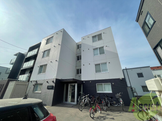 建物外観　札幌市北区北２２条西「Ｔｅｍｉｄｅｎｃｅ北２２条」