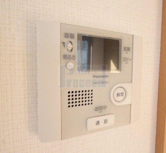セキュリティ　☆モニター付きインターホン☆