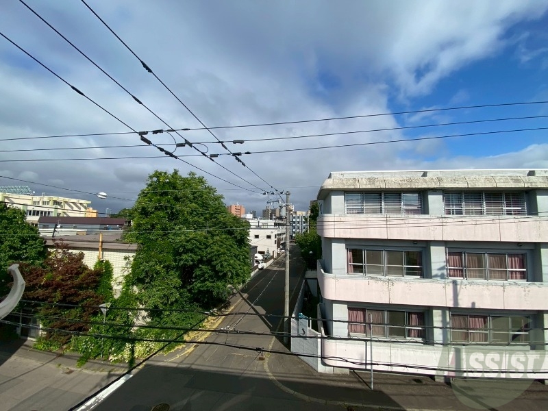 眺望　眺望です。建物はありますが風通しは良さそうです。