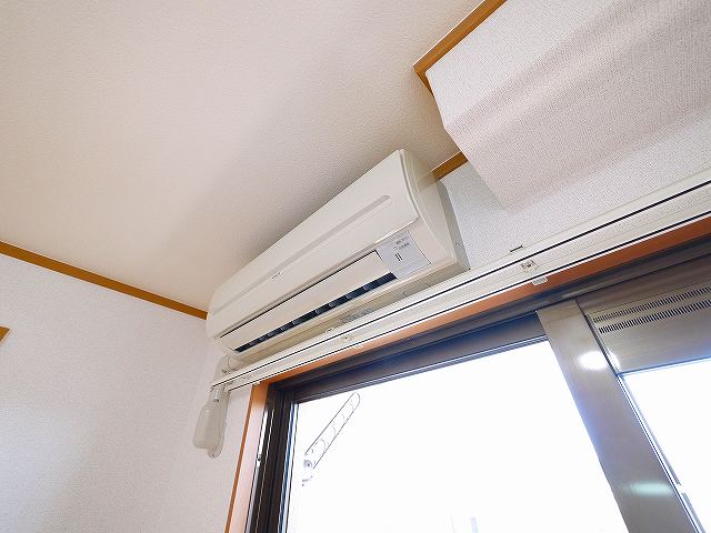 その他設備　エアコンも完備。