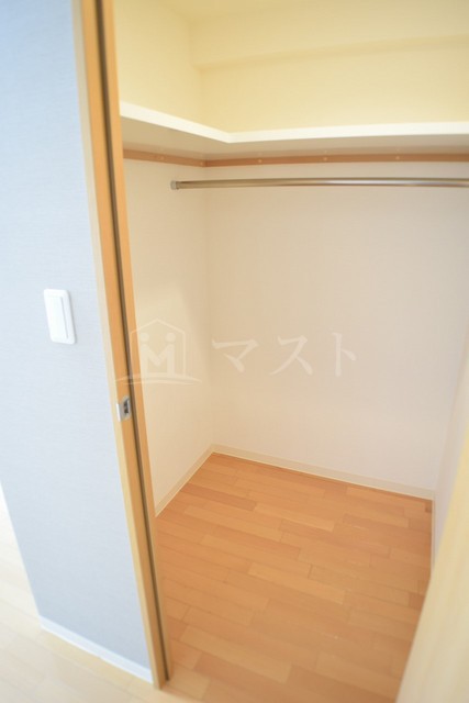 収納　大容量のウォークインクローゼット
