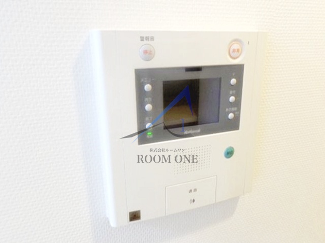 セキュリティ　モニター付きインターホンです。
