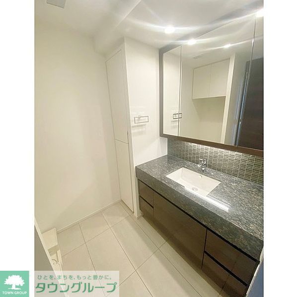 洗面設備　同施工写真
