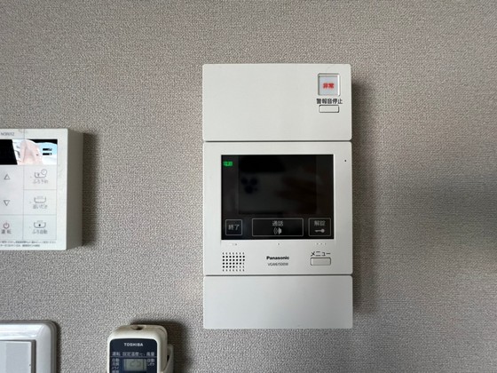 セキュリティ　※別部屋の写真です