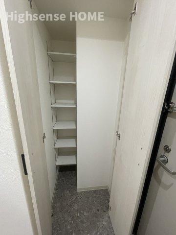 収納　ちょっとした収納スペースも充実しています