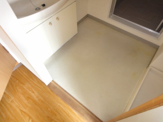 洗面設備　同物件別号室のものです。