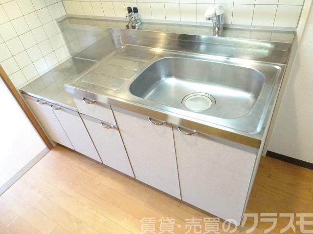 キッチン　ガスコンロ設置可♪