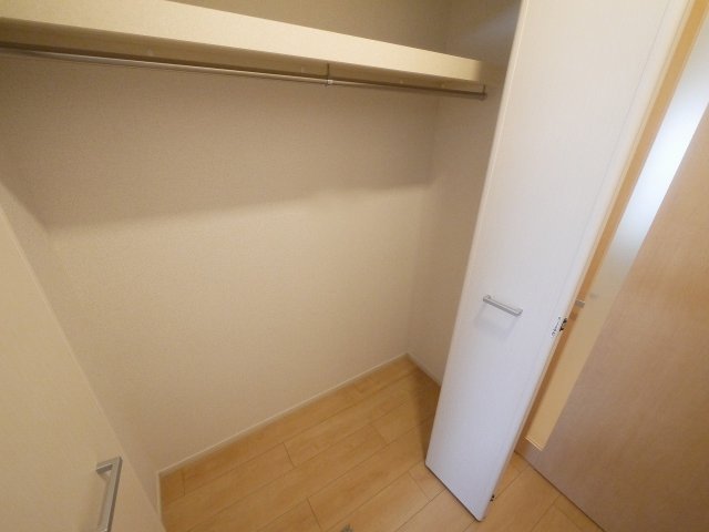 収納　収納のためのスペースです