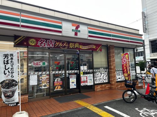 コンビニ　セブンイレブン 大阪中央卸売市場西口店（コンビニ）まで161m