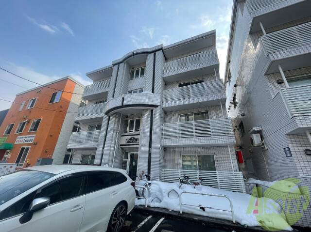 建物外観　札幌市東区北三十三条東「グランメール新道東駅I」