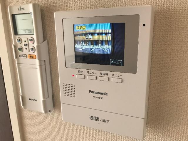 セキュリティ　TVモニター付きで安心です☆