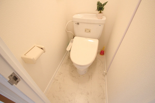 トイレ　トイレは個室です