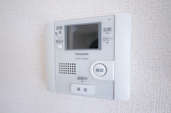セキュリティ　TVモニター付きで来客対応も安心♪