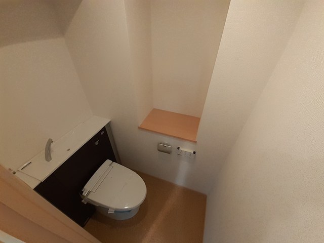 トイレ　清潔感のあるトイレです。