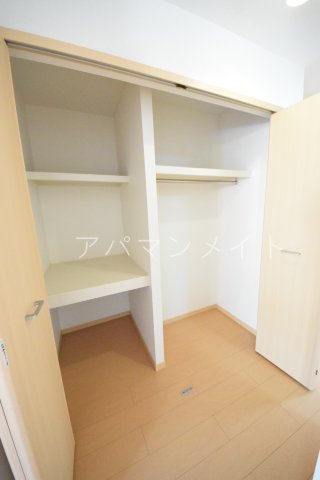 収納　十分な収納スペースがあります