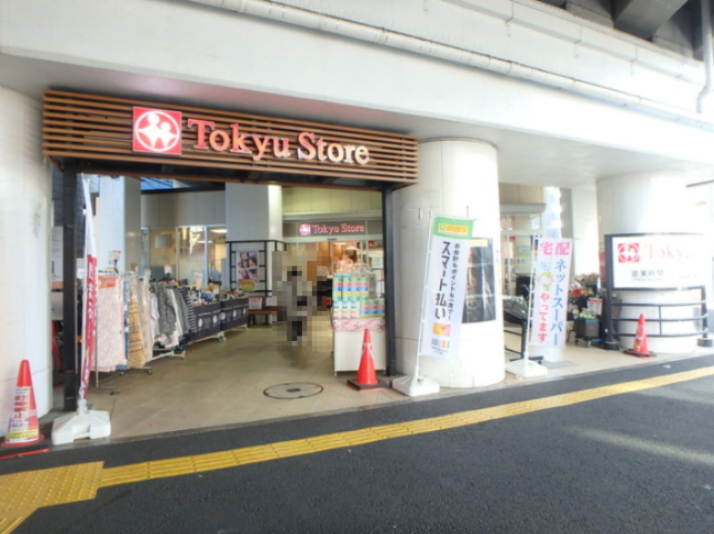 スーパー　高津東急ストア（スーパー）まで201m