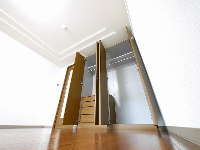 収納　十分な収納スペースがあります