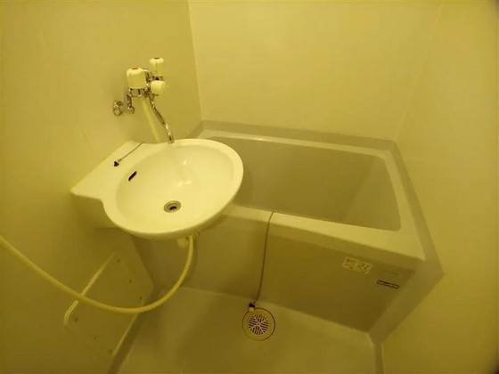 バス・シャワールーム　※別部屋の写真です