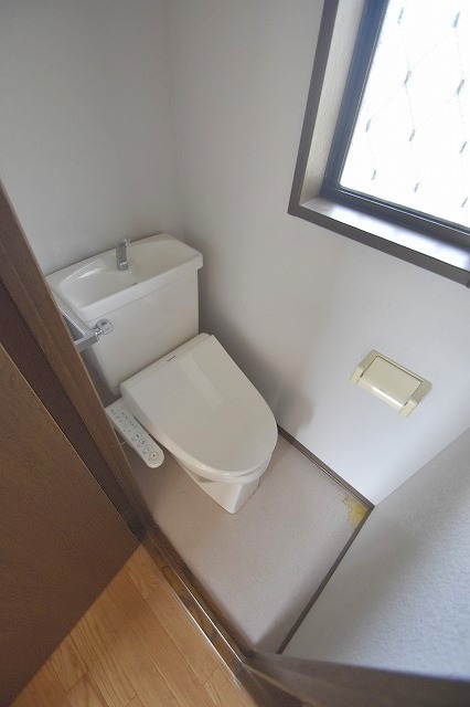 TOMOハイムBのトイレ写真