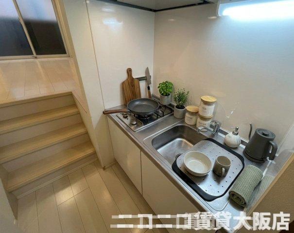 キッチン　CG画像です。家具家電付きではありません