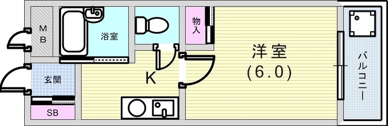 VIVANT青木の間取り写真