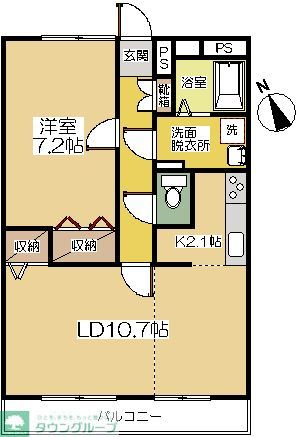 K sCityの間取り写真