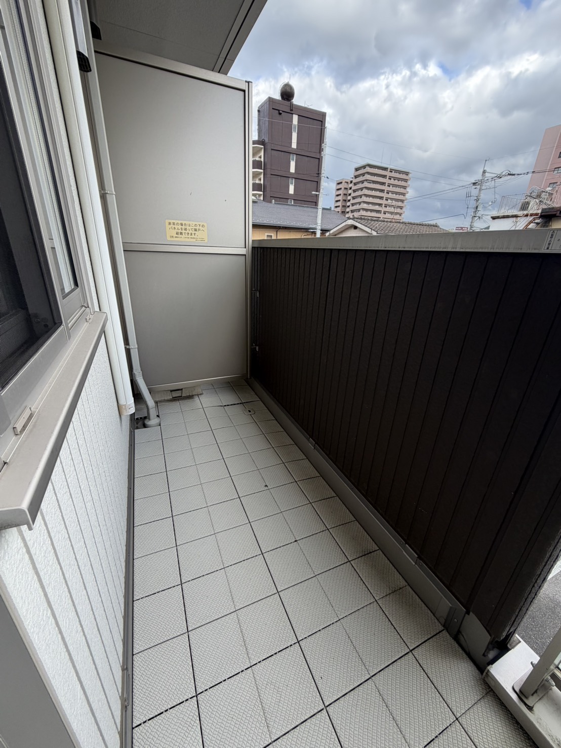 バルコニー　同間取り別号室参照