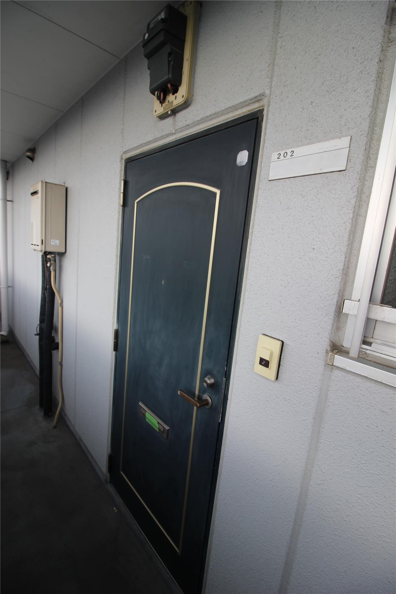 エクセール中川の玄関写真
